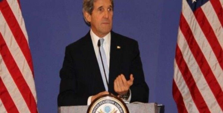 Dışişleri Bakanı Davutoğlu, ABD'li mevkidaşı Kerry ile bir araya geldi