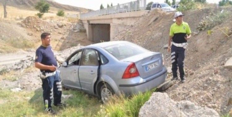Yozgat'ta trafik kazası, 5 yaralı
