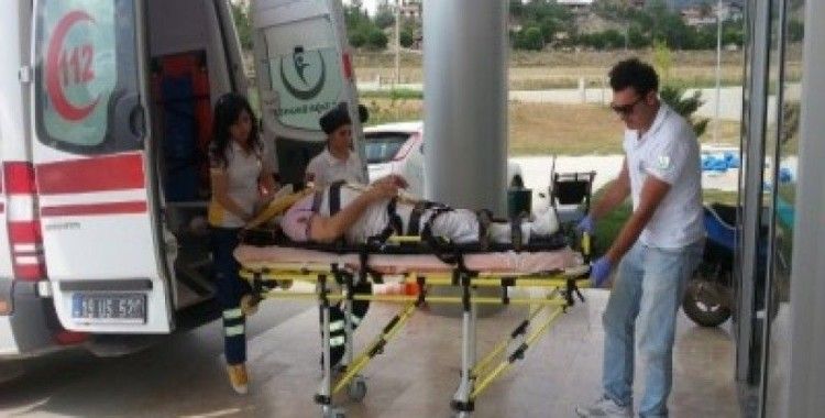 Osmancık'ta trafik kazası, 3 yaralı