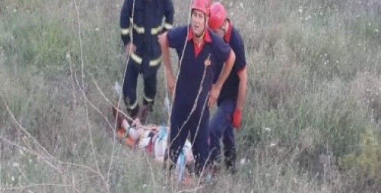 Kocaeli'de alkol alan şahıs 10 metrelik duvardan düşerek yaralandı