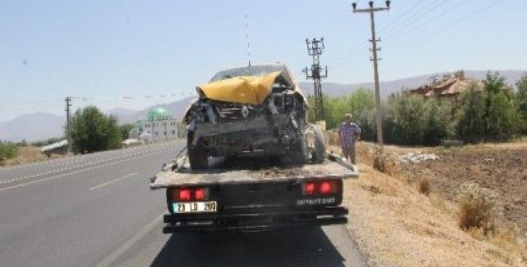 Elazığ'da trafik kazası, 5 yaralı