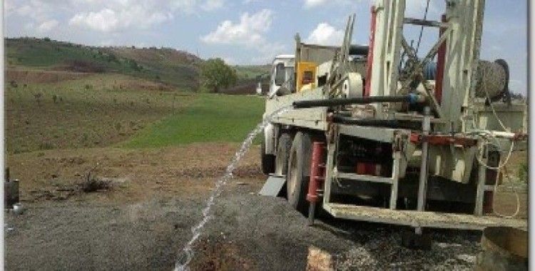 Köylerdeki su sorunu çözülüyor