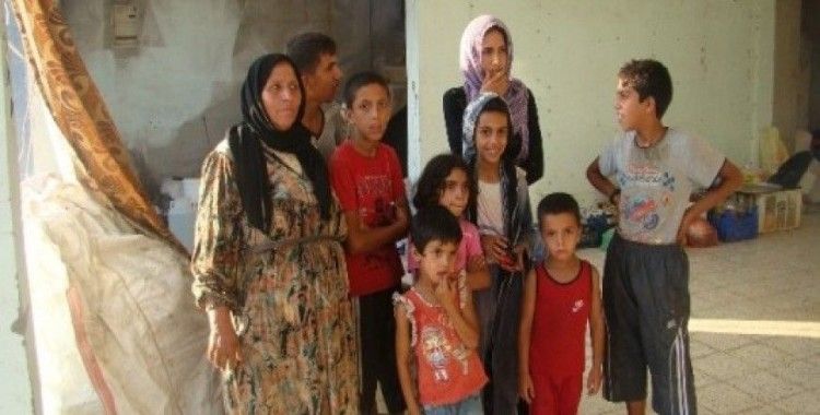 14 kişilik Suriyeli aile yardım bekliyor
