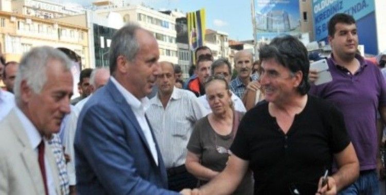 CHP Genel Başkan adayı Muharrem İnce Yalova'da