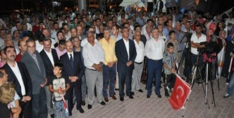 Konya'da Davutoğlu sevinci