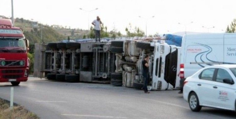 Samsun'da trafik kazası, 2 yaralı