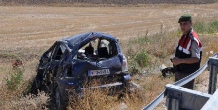 Gurbetçi aile Yozgat'ta trafik kazası geçirdi, 4 ölü, 6 yaralı