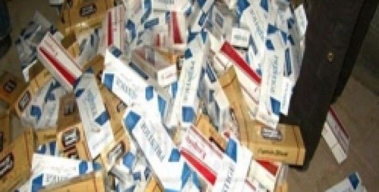 Başkent'te 37 bin paket kaçak sigara ele geçirildi