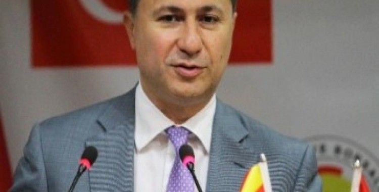 Makedonya Başbakanı Gruevski'den açıklama