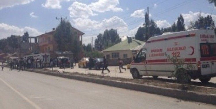 Yüksekova'da kaza: 1 yaralı
