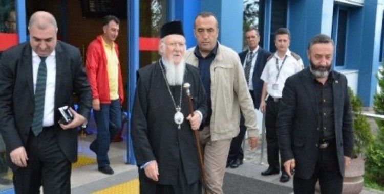 Patrik Bartholomeos Sümela'daki ayin dışında ilk kez bölgeye geldi
