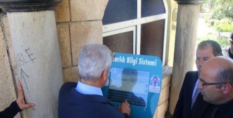 Erzincan Belediye Başkanı Başsoy mezarlık bilgi sistemini tanıttı