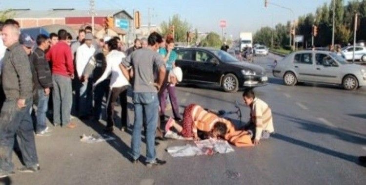 Salihli'de trafik kazası, 1 ölü