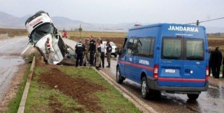 Gaziantep'te trafik kazası, 5 yaralı