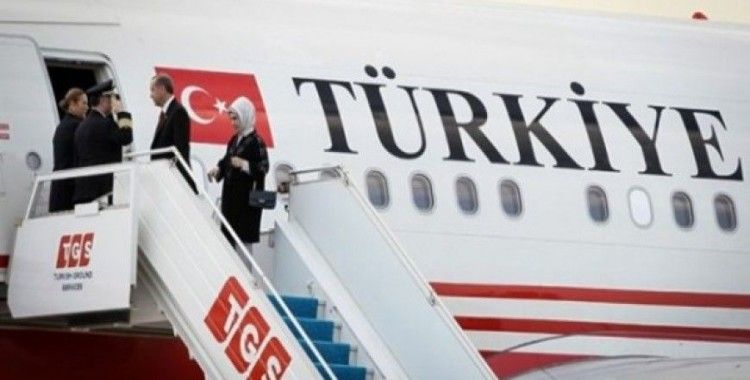 Cumhurbaşkanı Erdoğan,  Fransa'ya gitti
