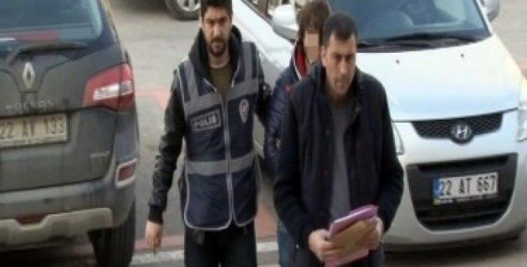 Edirne de bıçaklı saldırgan tutuklandı