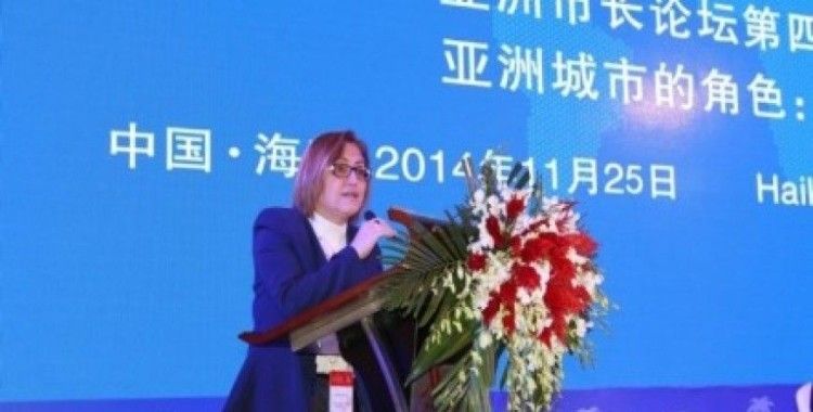 Şahin Asya Belediye Başkanları Forumu nun dönem başkanlığına seçildi
