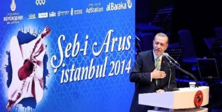 Cumhurbaşkanı Erdoğan, Şeb-i Arus İstanbul 2014 programına katıldı