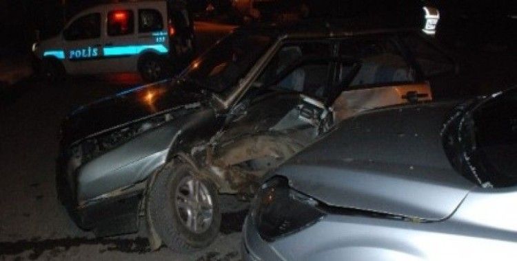 Tokat'ta trafik kazası, 1 yaralı