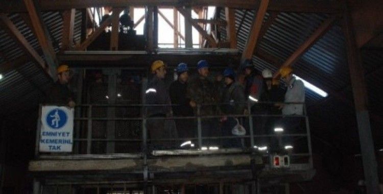 Eylemin sona erdiği maden ocağında 70 işçi işten çıkarıldı