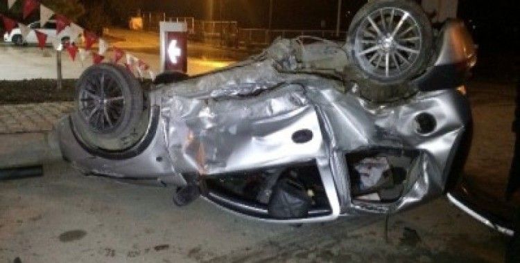 Van'da korkutan trafik kazası: iki yaralı
