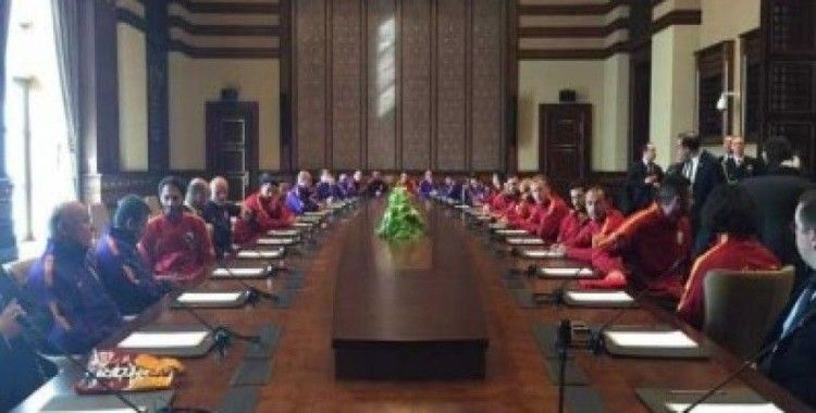 Galatasaray'ın saray ziyareti