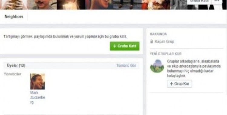 Zuckerberg’e komşu ol
