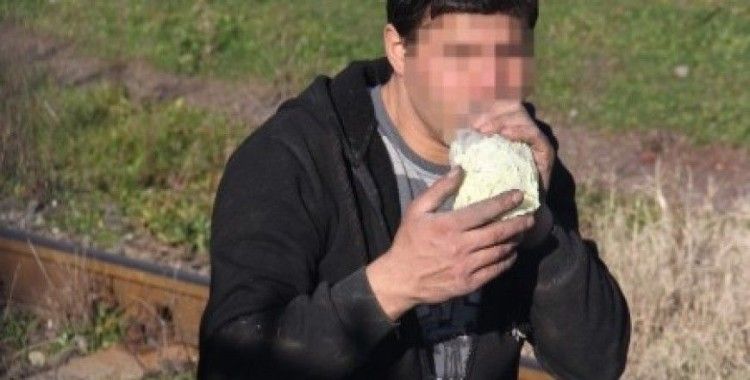 Samsun'da bali çeken genç gözaltına alındı