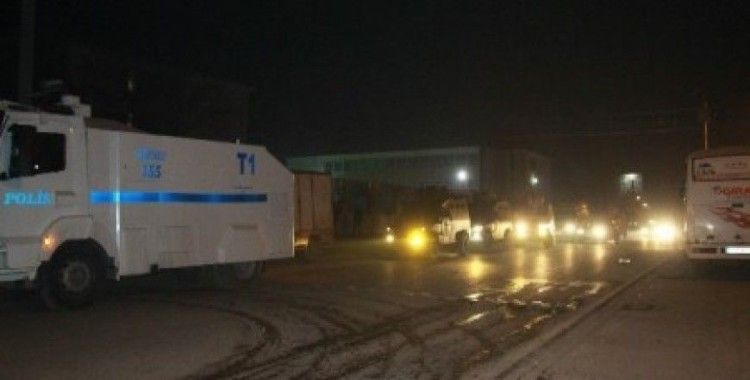 Gaziantep’te izinsiz gösteriye polisten müdahale