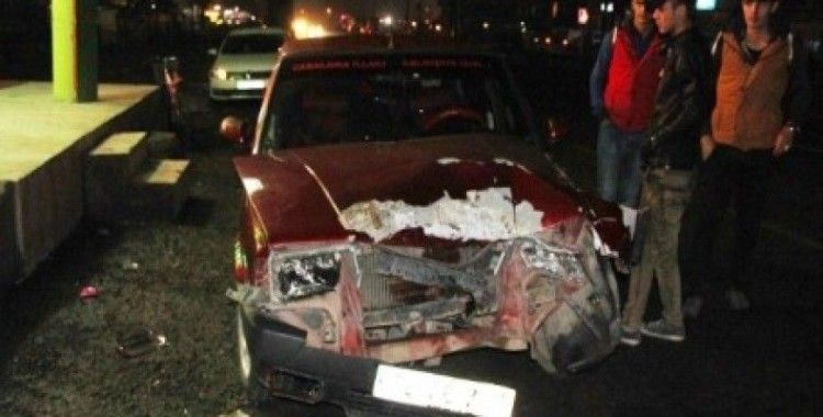 Silopi'de kaza, 2 yaralı