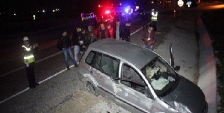 Sinop’ta trafik kazası, 2 yaralı