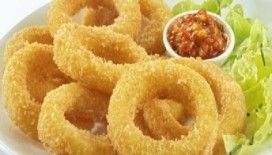 Kızarmış soğan halkaları yapılışı