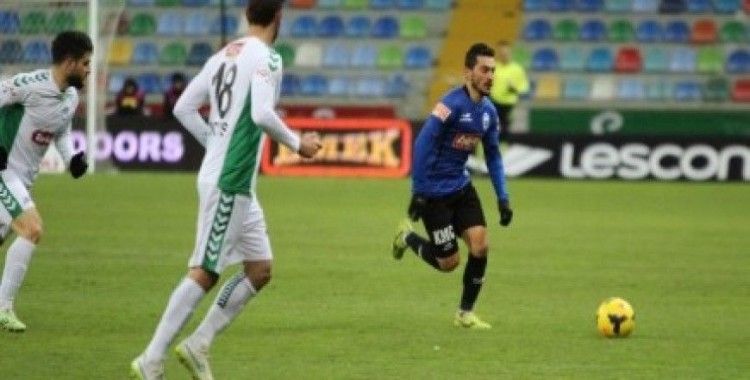 Erciyesspor, Konyaspor'u ilk yarıda bulduğu gollerle 3-0 yendi