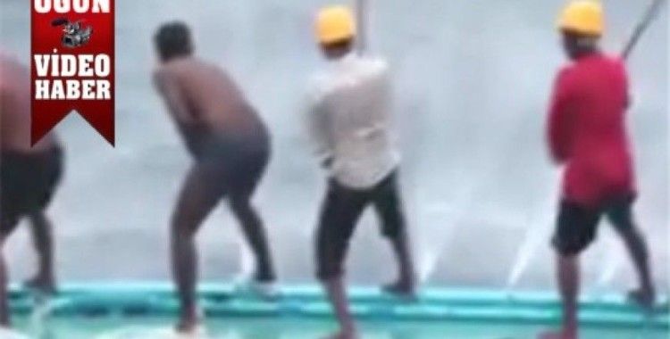 Mucit balıkçılardan en basit av şekli video izle..