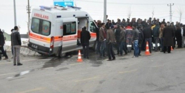 Patnos'ta trafik kazası: 4 yaralı