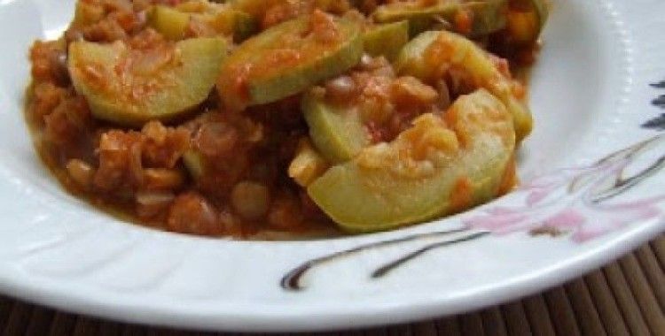 Mercimekli kabak yemeği tarifi