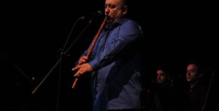 Eskişehir'de neyzen Süleyman Erguner konser verdi