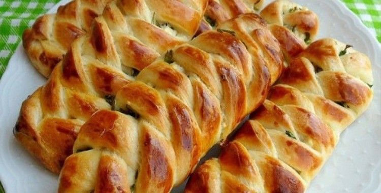 Örgülü poğaça tarifi