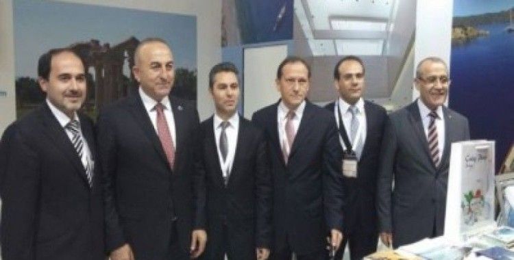 GEKA standını Dışişleri Bakanı Çavuşoğlu ziyaret etti