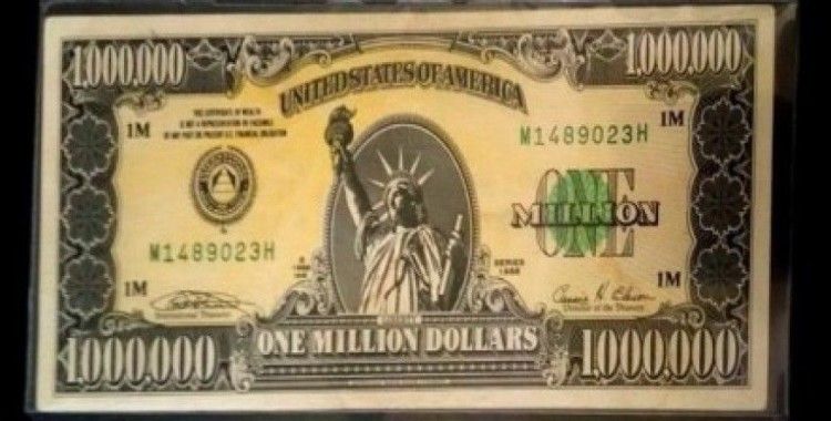 Manisa'da 1 milyon dolarlık banknot ele geçirildi