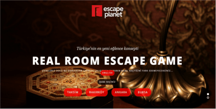 Escape Planet, İstanbul ve Ankara'dan sonra Bursa'da