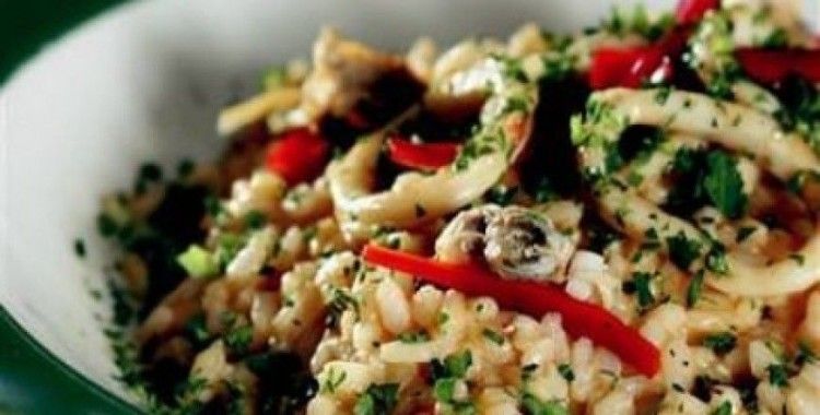 Deniz ürünlü risotto tarifi