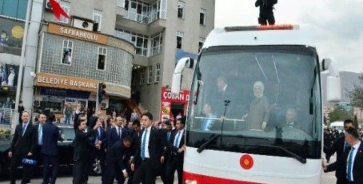 Cumhurbaşkanı Erdoğan Safranbolu'da halka hitap etti