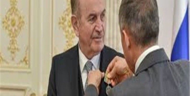 Kadir Topbaş’a Tataristan Devlet Madalyası verildi