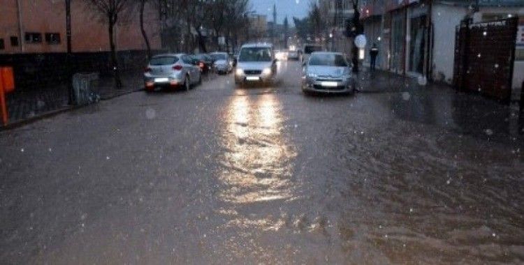 Siverek'te yoğun yağış