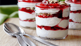 Vişneli parfe tarifi