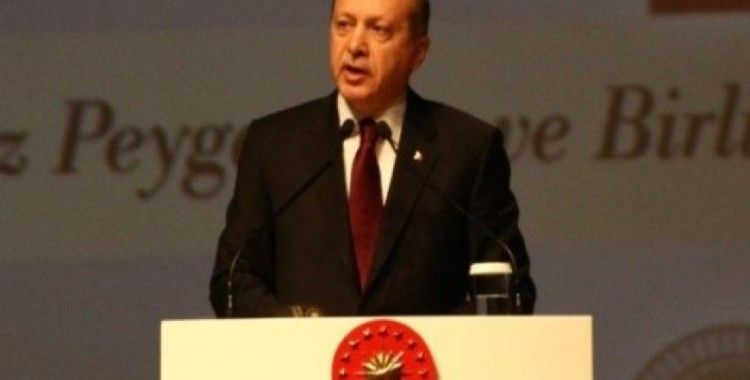 Erdoğan, 'Mezhebini din edinmiş olanlarla başımız dertte'