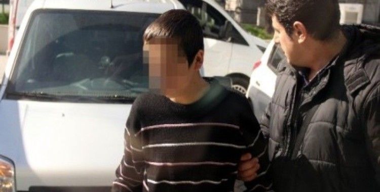 Kantinden hırsızlık şüphelisi çocuk tutuklandı