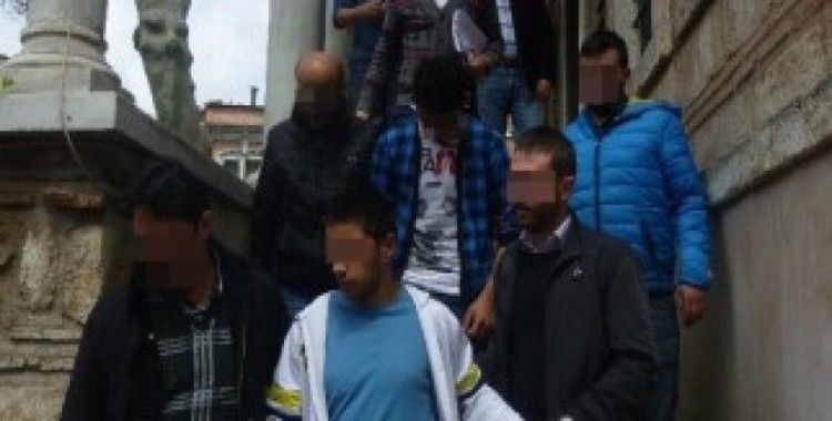 MHP'nin bürosuna saldırı düzenleyen iki şüpheli adliyeye sevk edildi