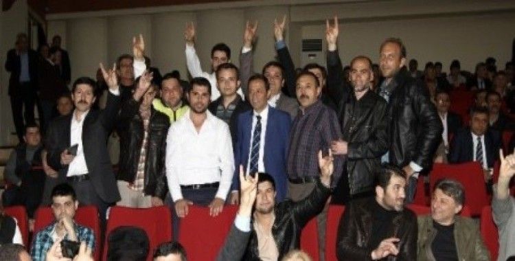 MHP İzmir adayları törenle tanıtıldı